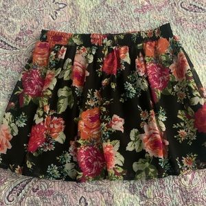 Floral skirt